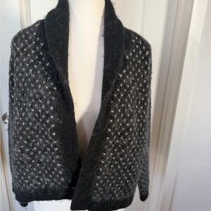The Great Tiny Hearts Open Front Shawl Cardigan Sweater  Size XS